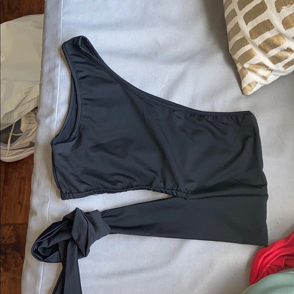 one shoulder top - Picture 2 of 2